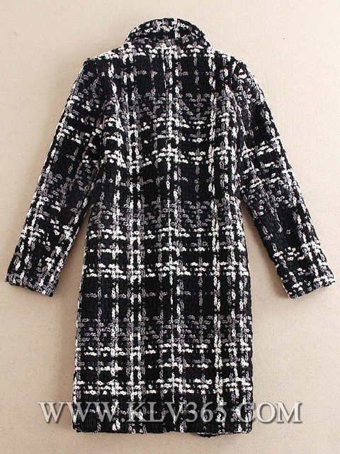 Women Trendy Clothing Designer Winter Wool Long Coat for Women