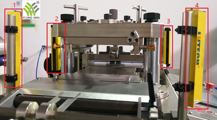 Precision die cutting machine