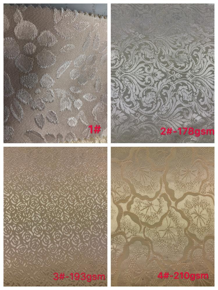 Polyester Jacquard Home Textile Cushion Curtain Fabric 4