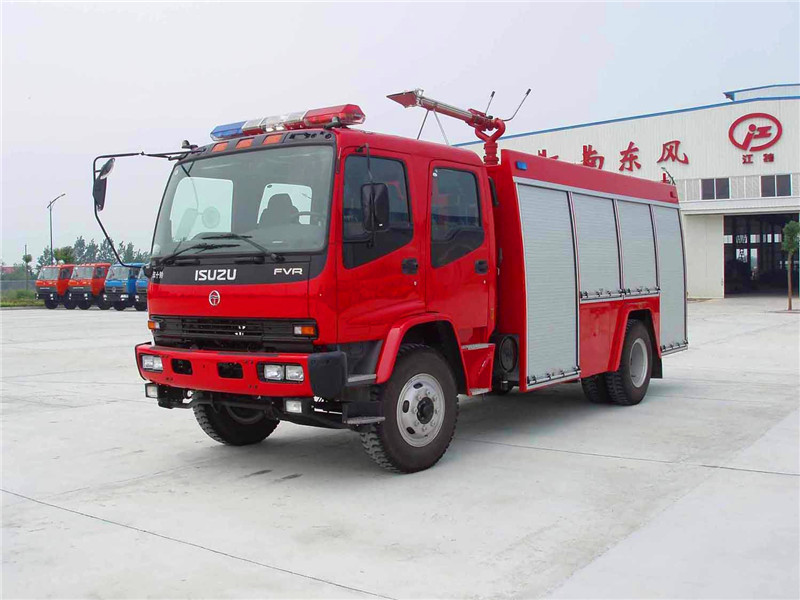 5000L 4*4 Isuzu Rescue Fire Fighting Truck