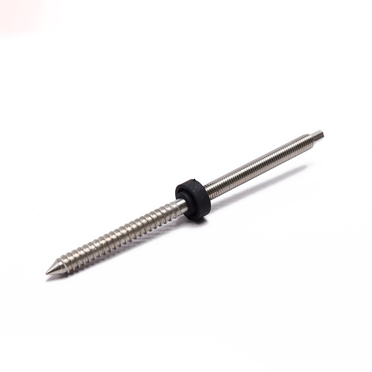 Double Thread Screw for Roof Mounting System