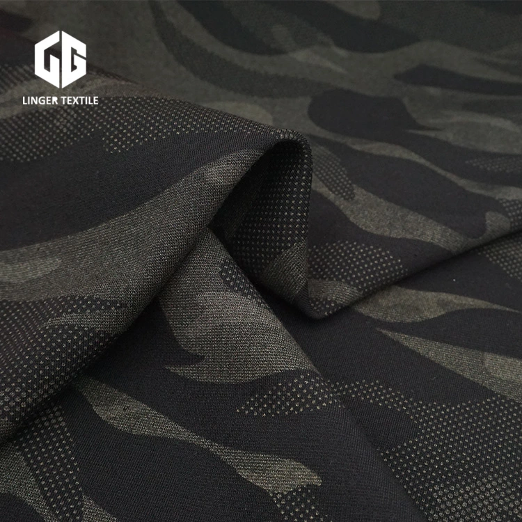 Camouflage Printed Fabric Knitted Fabric for Sublimation Heat Transfer Process