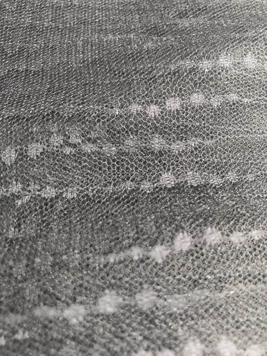 Embroidered Mesh Fabric