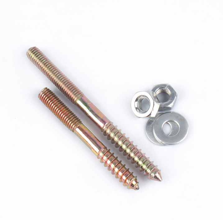 Double Head Thread Dowel Screw