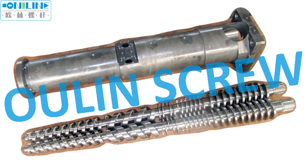 Kraussmaffei Kmd60 Double Conical Screw and Barrel for PVC Machine