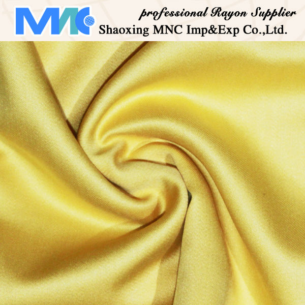 shinning rayon satin fabric