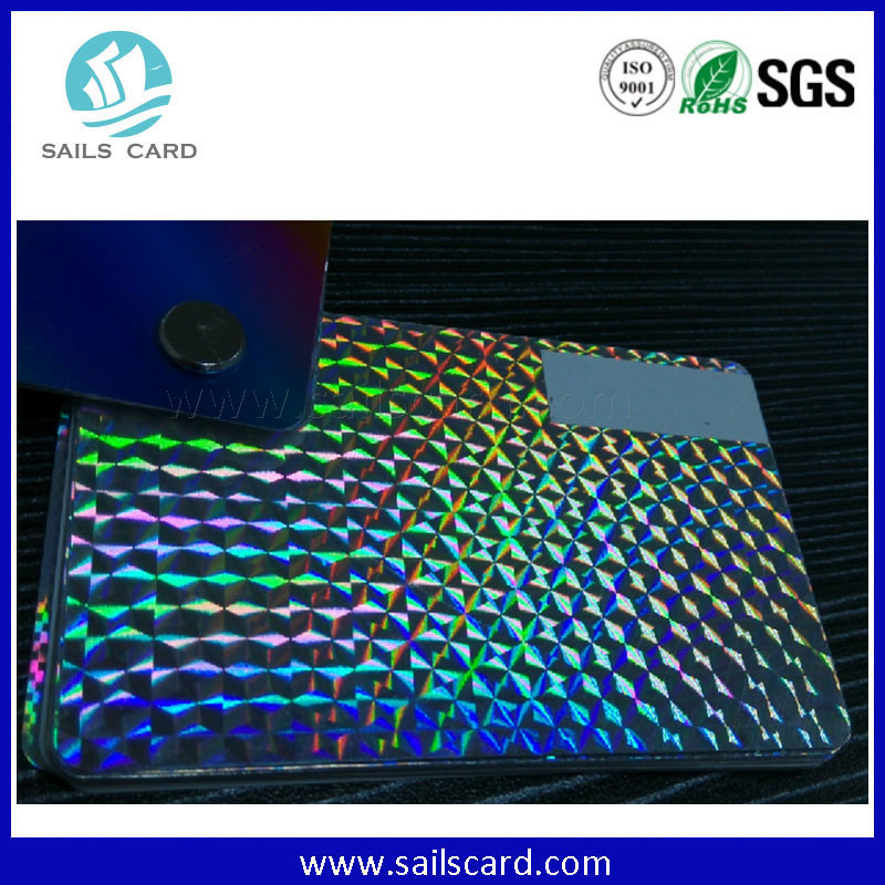 PVC ID Card or Smart Card with Hologram Overlay for Anti-Fake