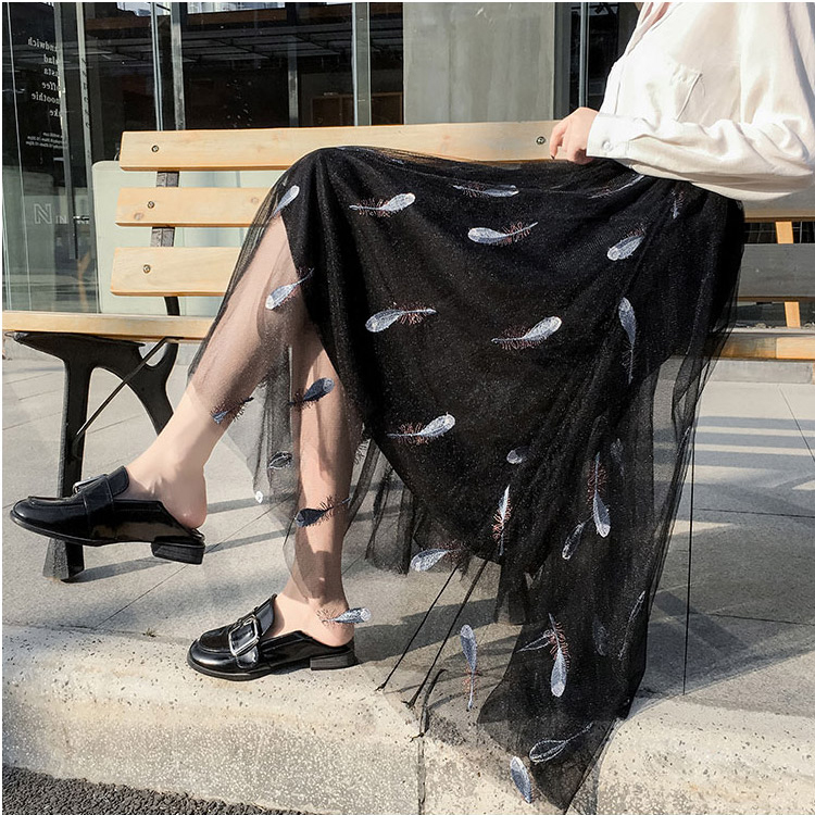 Women Gauze Skirt