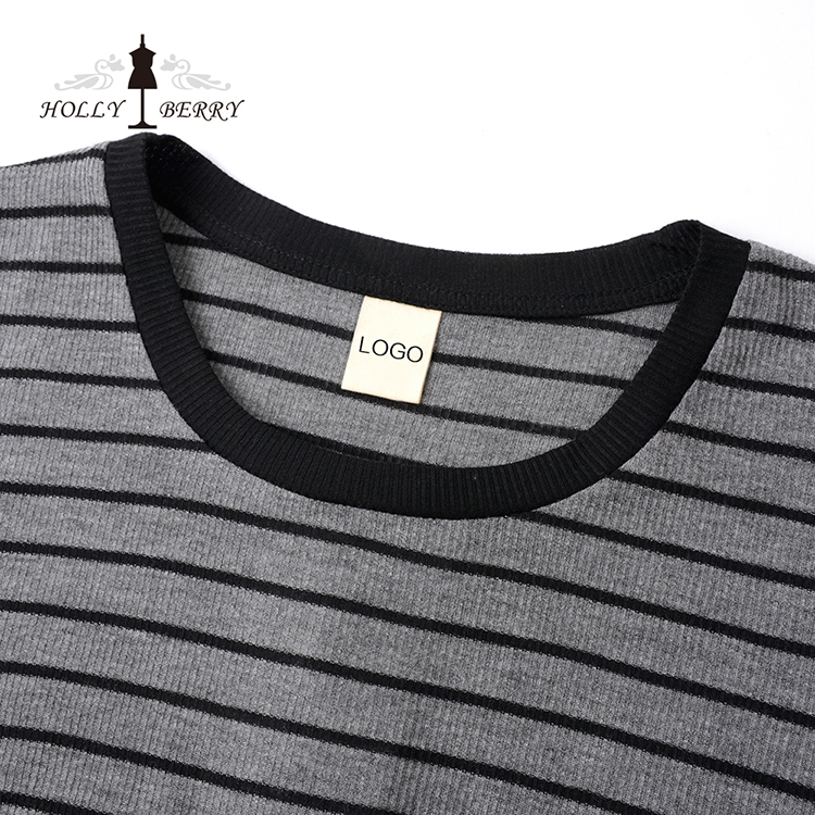 Striped Long Sweatshirt