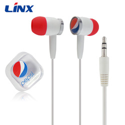 wired promotional earphone