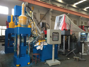 Y83-500 မြင့်မားသောဖိအားသတ္တုချစ်ပ်များ Briquetting Press Machine စက်