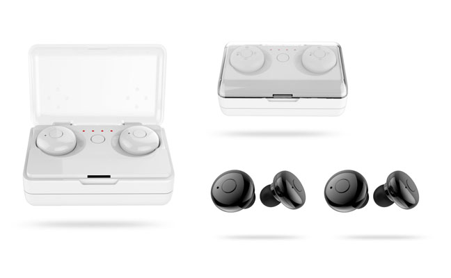 Noise Reduction Bluetooth Wireless Headphone Mini in-Ear Stereo Wireless Bluetooth V4.1 Ear Buds